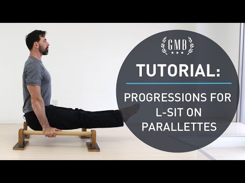 How to Do an L-Sit on the Parallettes